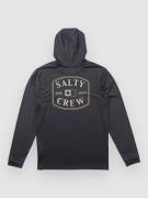 Salty Crew Capitals Hooded Longsleeve Lycra harmaa