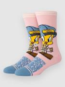 Stance Tweety Crew Socks pinkki