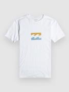 Billabong Team Wave Kids T-Paita valkoinen