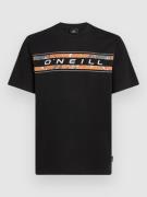 O'Neill Front Graphic T-paita musta