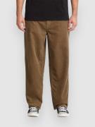 Volcom Billow Tapered Vakosamettihousut ruskea