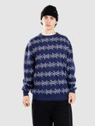 Santa Cruz Wired Knit Crew Neule sininen