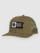 Salty Crew Pinnacle Retro Trucker Kids Lippis vihreä
