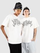 Vitriol Unsettled Boxy T-paita valkoinen