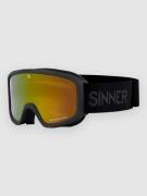 Sinner Duck Mountain Matte Black Kids Laskettelulasit musta