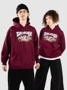 Thrasher Blood Bath Huppari punainen