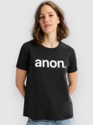 Anon Ss T-Shirt musta