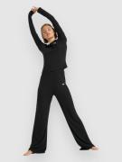 Roxy Rise & Vibe New Rib Wide Leg Housut harmaa