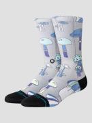 Stance Microbial Crew Socks kuviotu