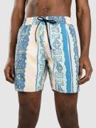 Volcom Lido Print Trunk 17 Surffishortsit sininen