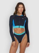 Salty Crew Surf Break Longsleeve Rashguard musta