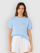 Rip Curl Poolside Relaxed T-Paita sininen