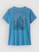 Patagonia Cap Cool Daily - Cloud Crag T-Paita sininen