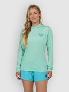 Salty Crew Heatwave Hooded Sunshirt Longsleeve Lycra sininen