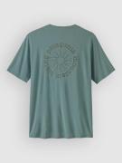 Patagonia Cap Cool Daily - Spoke Stencil T-Shirt sininen
