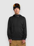 Volcom Gridlock Hooded P/O Fleeceneule musta