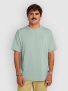 O'Neill Hybrid Upf Polygiene Back Print T-paita harmaa