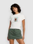 RVCA Spanky Loteria 411 T-Paita valkoinen