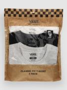 Vans Basic Multipack 3PK T-paita harmaa