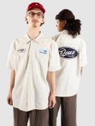 Deus Ex Machina Forecourt Stripe Paita valkoinen