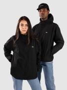 Lacoste Zipped Packable Windbreaker musta