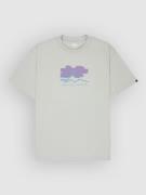 Quiksilver Structured Flower T-paita valkoinen