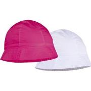 Kuling 2-Pack Sun Hats Cerise White 48/50 cm