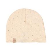 1+ in the family Dotted Baby Beanie Ecru 1-3 Months