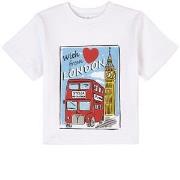 Stella McCartney Kids London Graphic T-Shirt White