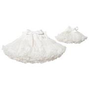DOLLY by Le Petit Tom Petti Skirt Off-white Newborn (3-18 Months)