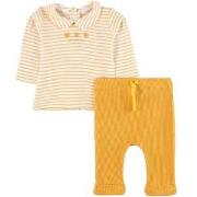 Absorba Striped T-shirt Set Yellow 1 Month