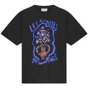 Les Coyotes de Paris Adinda Branded Oversized Graphic T-shirt Black 18...