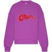 Les Coyotes de Paris Lily Branded Sweater Purple 14 Years