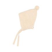 búho Knitted Hat Ecru 0-1 Months