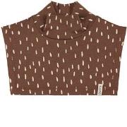 Kuling Dotted Neck Warmer Brown Clothing Foot - One Size