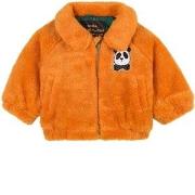 Mini Rodini Faux Fur Jacket Orange 80/86 cm