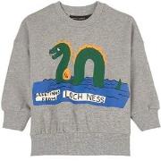 Mini Rodini Loch Ness Graphic Sweatshirt Gray Melange 80/86 cm