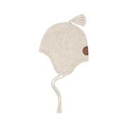 MINI A TURE Gill Lined Baby Beanie Cloud Cream 12-18 Months