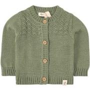 Little Jalo Knitted Cardigan Khaki 68 cm
