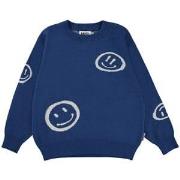 Molo Bello Knit Sweater Blue Smiles 170/176 cm