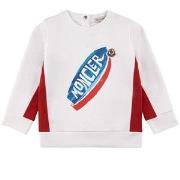 Moncler Branded Sweatshirt White 12-18 Months