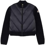 Moncler Padded Knitted Cardigan Navy 8 Years
