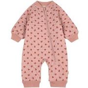 Kuling Odense Heart Printed Coverall Woody Rose 68 cm