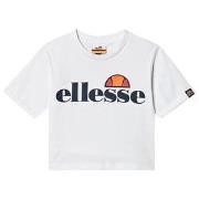 Ellesse Nicky Crop T-Shirt White 8-9 years