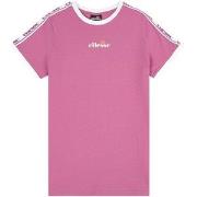 Ellesse Rezza Jr Branded T-Shirt Pink 10-11 Years