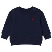 Ralph Lauren Cotton Fleece Sweatshirt Navy 3 months