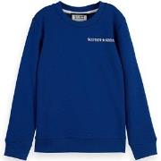 Scotch & Soda Branded Sweater Space Blue 4 Years
