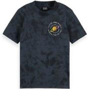 Scotch & Soda Branded T-Shirt With A Tie-dye Effect Antra 4 Years