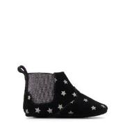 IKKS Star Print Crib Shoes Black 15-16 (1 month)