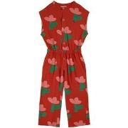 Bobo Choses Floral Jumpsuit Red 12-13 Years